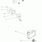 TRAIL BOSS 330 - A09CA32AA Electrical, headlights, tailights and bulbs
