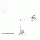 SCRAMBLER 2X4 INTL - A09BA50FA Лампа фары