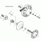 TRAIL BOSS 330 - A09CA32AA Вторичная муфта сцепления