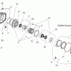 SCRAMBLER 500 4X4 - A10NG50AA Передний редуктор