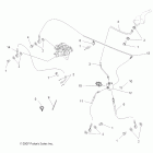 TRAIL BOSS 330 - A09CA32AA Brakes, lines and assembly