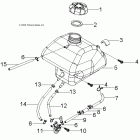 OUTLAW 50 - A10KA05AB/AD Топливный бак