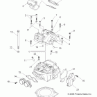 OUTLAW 525 - A09GJ52AA Головка цилиндра двигателя