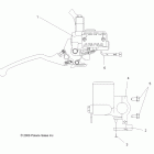 OUTLAW 525 - A09GJ52AA Главный тормозной цилиндр