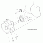 SPORTSMAN X2 550 - A12TN55AA/AZ Engine, magneto cover