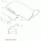 TRAIL BOSS 330 - A09CA32AA Сидение