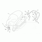 Mojito 125-150 Saddle - handle