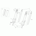 SR 50 H2O NEW (Di-Tech) Передняя вилка 3