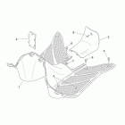 Mojito 125-150 Central body - floor panel