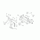 SR 50 H2O NEW (Di-Tech) Центральная стояночная подножка