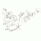 Sonic 50 Air Масляный и топливный бак