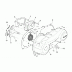 Sonic 50 Air Крышка  кикстартера