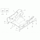 Mojito 125-150 Central body - underpanel