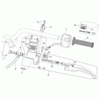 SR 50 H2O NEW (Di-Tech) Рулевые переключатели ,левые