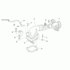 SR 50 H2O NEW (Di-Tech) Корпус Дросселя