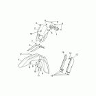 RXV-SXV 450-550 Передний корпус - облицовка 1