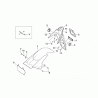 Sonic 50 Air Rear body iii - mudguard