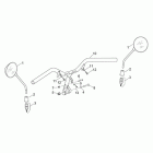 Sonic 50 Air Handlebar - mirrors