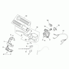 Scarabeo 125-200 E3 (Piaggio Engine) Рулевые переключатели,правые