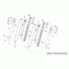 Sport City 125-200 E2 Передняя вилка-детали