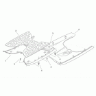 Scarabeo 50 2T (Minarelli Engine) Central body ii - panel