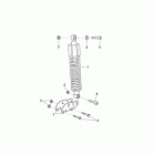 Atlantic 125-200-250 Задний амортизатор