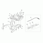 Scarabeo 125-250 E2 (Piaggio Engine) Задняя часть кузова 3