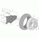 Scarabeo 500 Заднее колесо