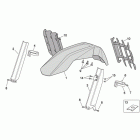 MX 125 SuperMotard Передний корпус - облицовка 2
