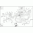 Scarabeo 125-250 E2 (Piaggio Engine) Топливный бак