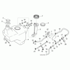 Atlantic 125-200-250 Топливный бак