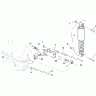 Scarabeo 50 2T E2 (Piaggio Engine) Задний амортизатор