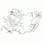 MX 125 SuperMotard Fuel tank-oil tank