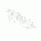 Scarabeo 50 2T (Minarelli Engine) Маховик