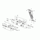 MX 125 SuperMotard Задний амортизатор
