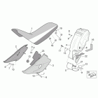 MX 125 SuperMotard Центральная часть