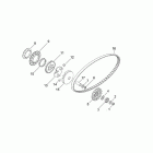 Scarabeo 50 2T (Minarelli Engine) Вариатор