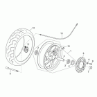 Atlantic 125-200-250 Переднее колесо