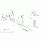 Scarabeo 50 2T (Minarelli Engine) Задний амортизатор