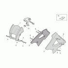 MX 125 SuperMotard Передний корпус - облицовка 1