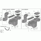 Scarabeo 500 Воздушный фильтр