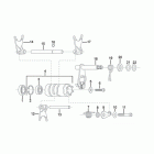 MX 125 SuperMotard Рычаги переключения передач