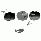 Scarabeo 50 2T (Minarelli Engine) Дооснащение -  кофры боковые и верхний