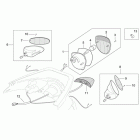Scarabeo 500 Задний фонарь