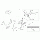 Scarabeo 50 2T (Minarelli Engine) Рулевые переключатели,правые
