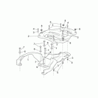 Scarabeo 125-200 E3 (Piaggio Engine) Задняя часть кузова 3