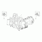 Scarabeo 125-250 E2 (Piaggio Engine) Двигатель