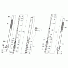 MX 125 SuperMotard Передняя вилка 2