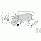 Scarabeo 50 2T E2 (Piaggio Engine) Кожух трансмиссии