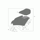 Scarabeo 125-200 E3 (Piaggio Engine) Седло